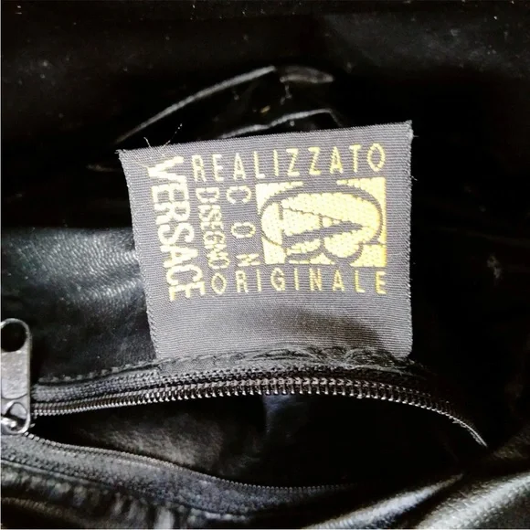 Versace Baroque Fabric Tote Bag EUC - Picture 7 of 15